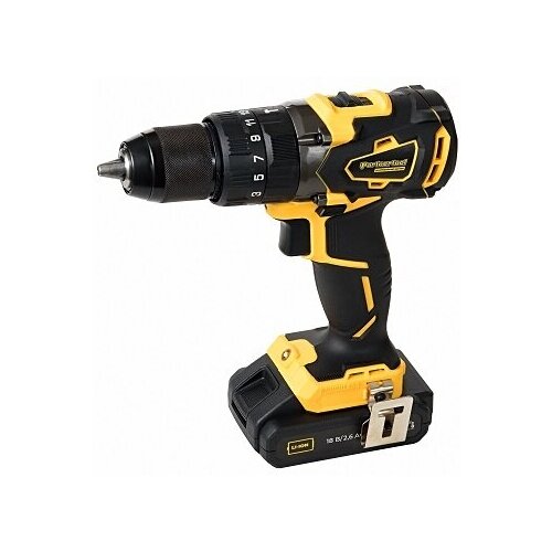 Шуруповерт акк PCD-18BLI с бесщеточным двигателем 180B 2x26Ач Li-Ion 13мм 0-4000-1500 обмин 64Нм PartnerTool professional series 1360100₽