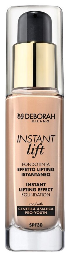 DEBORAH Тональный крем Instant Lift, 30 мл, оттенок: 2 beige