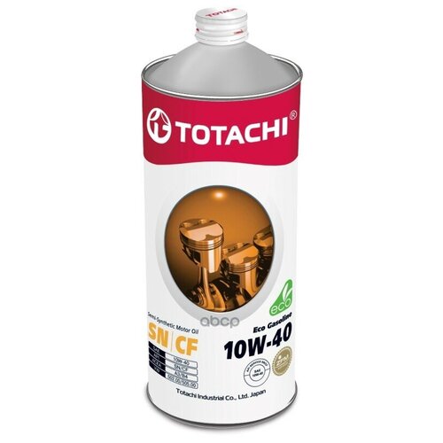 TOTACHI Масло Моторное Полусинтетическое Totachi Eco Gasoline 10w-40 Sn/Cf, A3/B4 1л