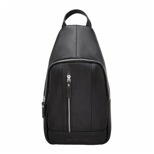 фото Кожаная сумка-рюкзак на одной лямке lakestone nibley black 918326/bl