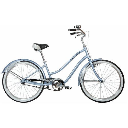 Велосипед STINGER CRUISER Lady 26 2021 Велосипед STINGER 26 CRUISER L синий алюминий размер 16 2940000₽