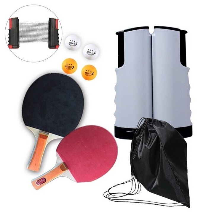 фото Игровой набор для Пинг-понга (Настольный теннис) в чехле.