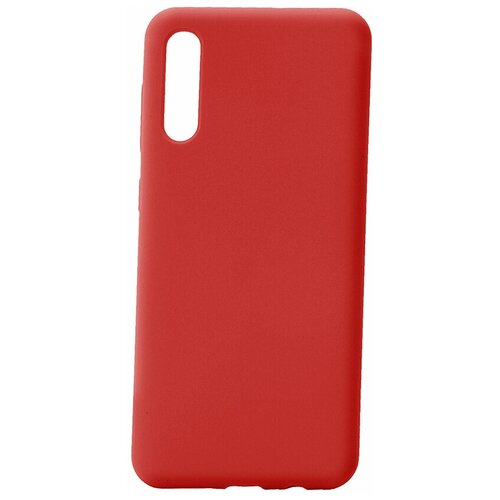 фото Чехол на samsung galaxy a50 2019 kruche silicone plain red кruче