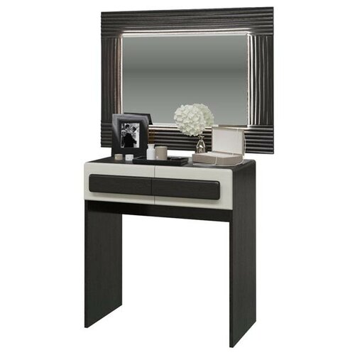 фото Престиж стол туалетный с зеркалом с подсветкой сп-10 + сп-12сп, цвет венге цаво/жемчужный лён, шхгхв 70х38х173 см., зеркало вешаем горизонтально диваны и кровати