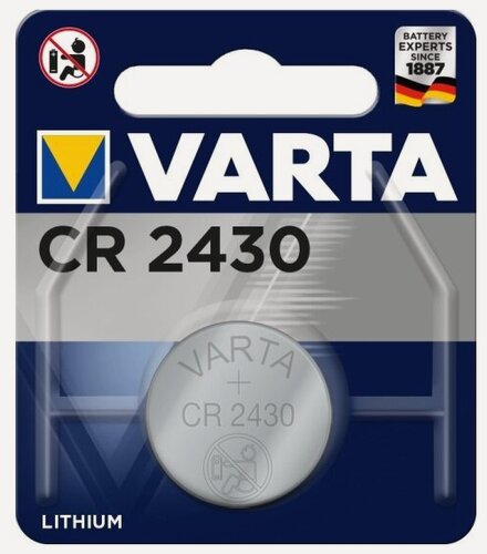 Изображение товара Элемент питания Varta CR2430 Lithium