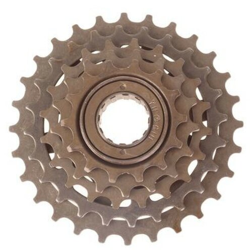 Кассета трещотка 5 скоростей 00-170042 FREEWHEEL 5х14-28 HG/UG коричневая