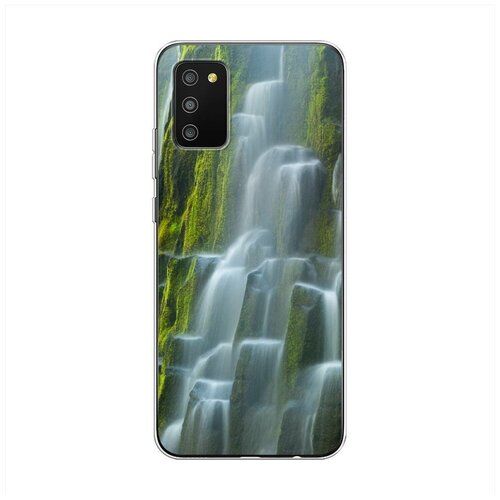 фото Силиконовый чехол "водопад 3" на samsung galaxy a02s / самсунг галакси a02s case place