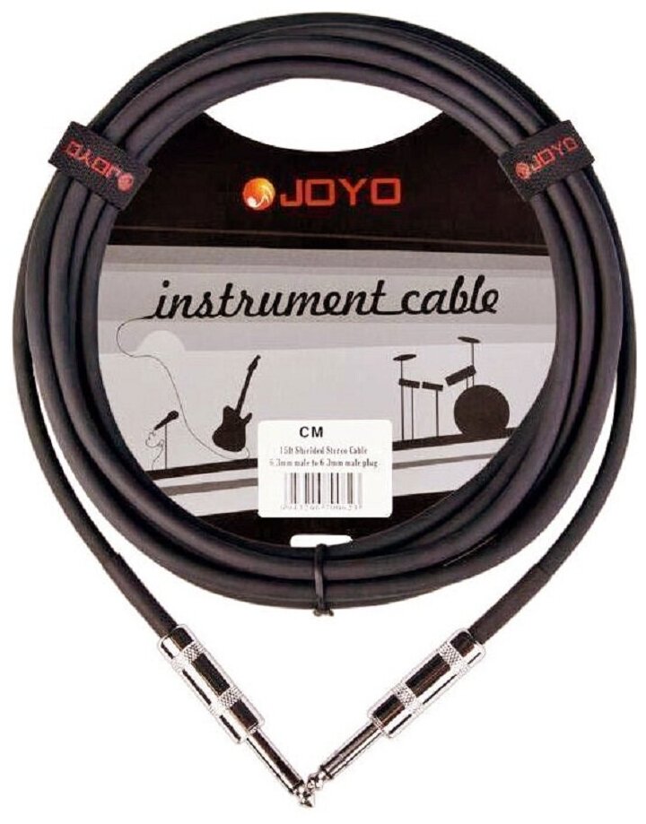 Аудиокабель Joyo CM-04 (Моно 6,3 мм Jack-Jack 15ft)