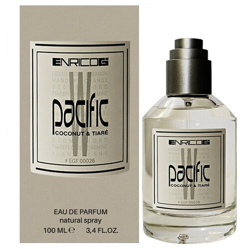 Enrico Gi Унисекс Pacific Coconut  & Tiare Парфюмированная вода (edp) 100мл
