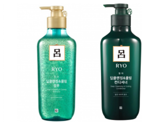 RYO Набор Шампунь + Кондиционер для волос и глубокого очищения кожи головы 550мл+550 мл