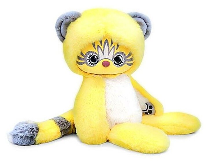 Мягкая игрушка «Эйка», цвет жёлтый, 25 см