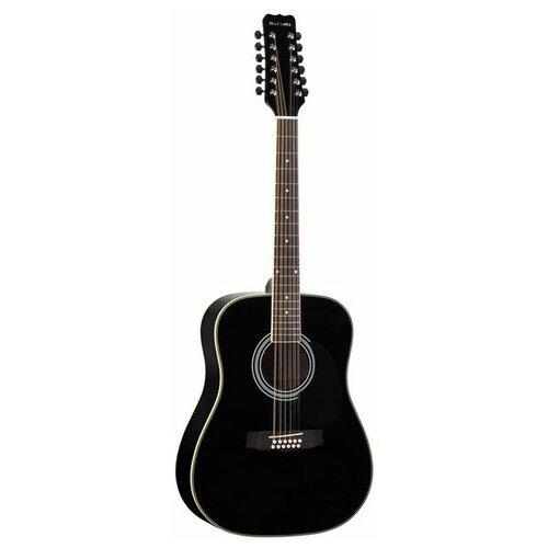 Акустическая гитара MARTINEZ W-1212/BK