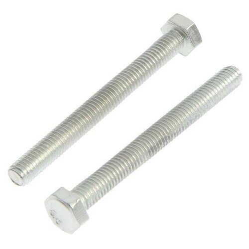 фото Болт с шестигр. головкой tundra krep, din 933, м10х80, к.п. 8.8, цинк, 1 кг qwen