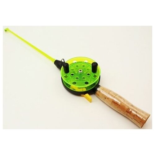 фото Удочка зимняя "condor" yl-103a, большая катушка, пробковая ручка, толстый шестик