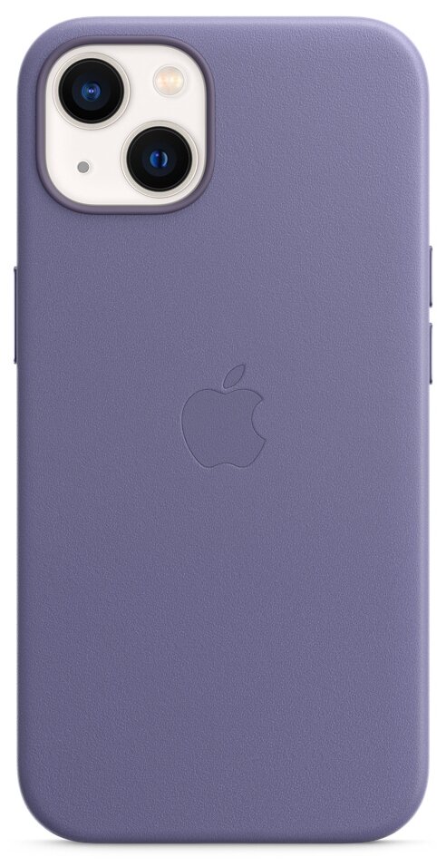 Чехол Apple IPhone 13 Leather Case with MagSafe Wisteria