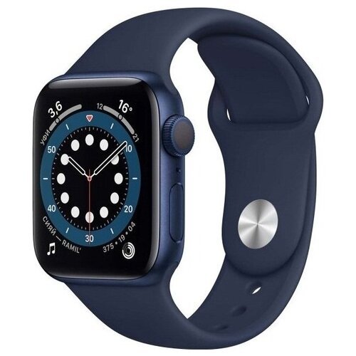 Умные часы Apple Watch Series 6, 40mm, Синий