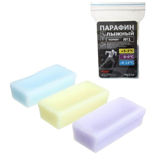 фото Лыжная мазь скольжения ray п-61 +5/-14, 60 г