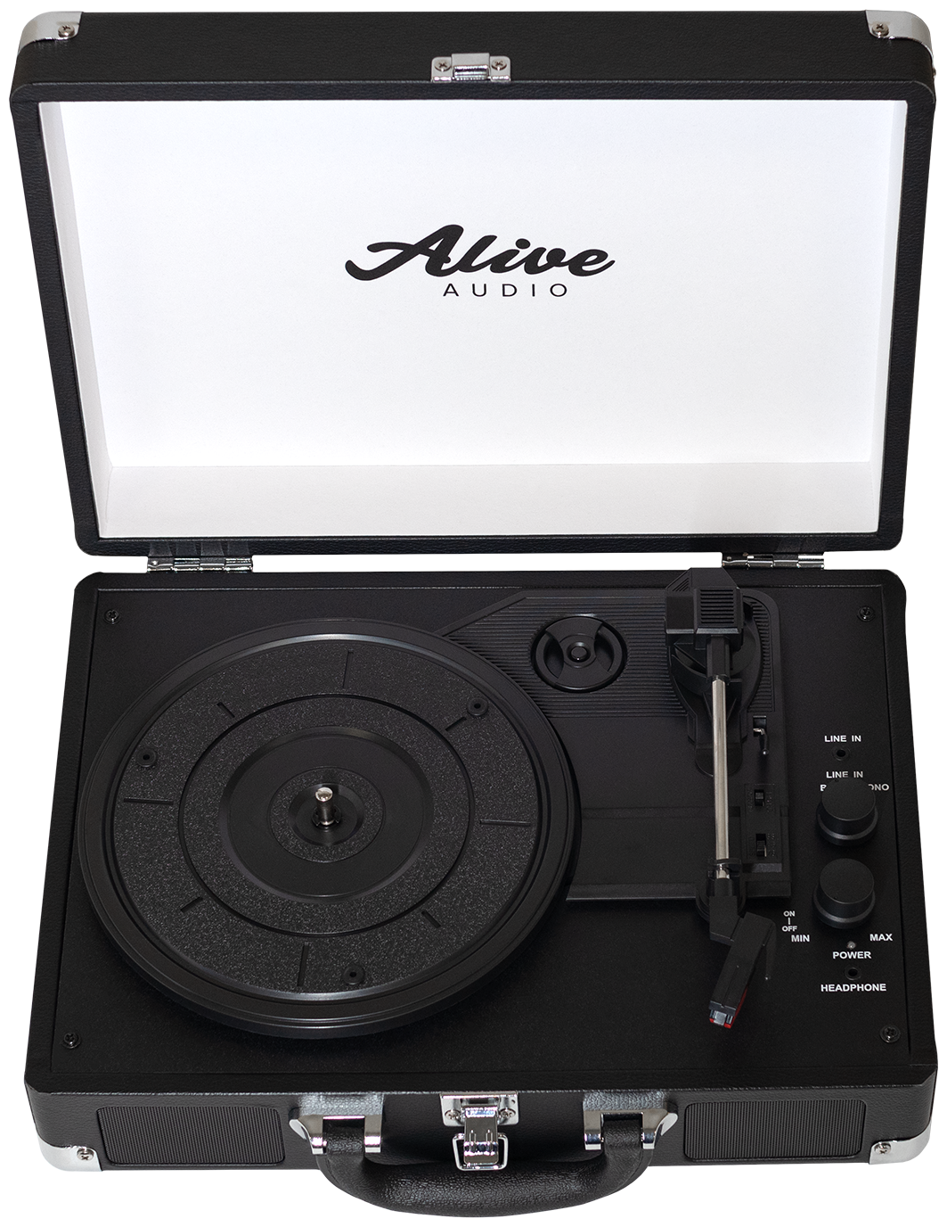 Виниловый проигрыватель Alive Audio GLAM Noir c Bluetooth