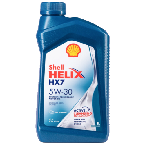 фото Масло моторное shell helix hx7 5w-30 1 л