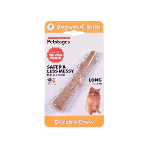 Petstages Игрушка для собак Dogwood палочка деревянная 16 см малая, 0,065 кг, 38950 (2 шт)