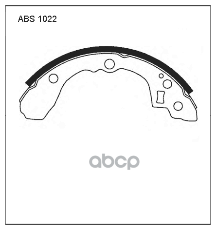 Колодки Тормозные Барабанные ALLIED NIPPON арт. ABS1022