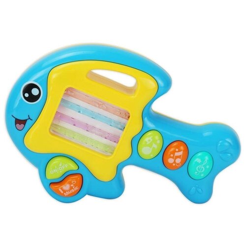 Купить Музыкальная игрушка Жирафики Рыбка со светом (951604)