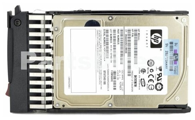 Жесткий диск HP 600-GB 6G 10K 25 DP SAS EG0600FBDBU