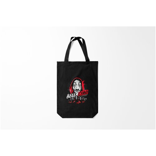 фото Сумка-шоппер / 31х42 см / сериалы / бумажный дом burnettie