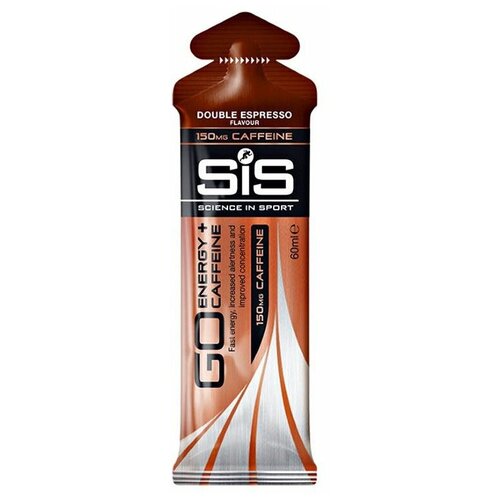 SIS Гель изотонический углеводный с кофеином 150 мг., вкус Двойной Эспрессо, 60 мл.