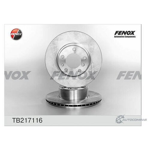 FENOX FENOX Диск тормозной FENOX TB217116 Комплект 2 шт