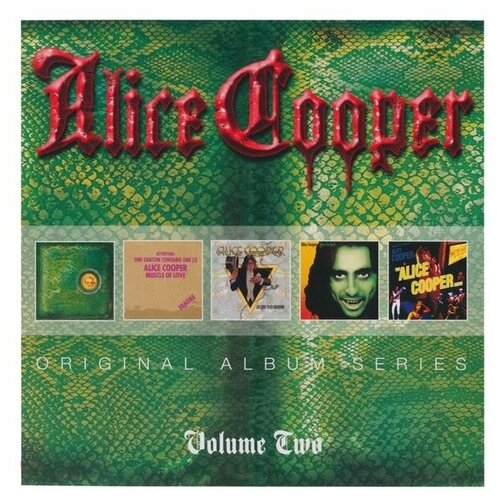 COOPER, ALICE ORIGINAL ALBUM SERIES (BILLION DOLLAR BABIES MUSCLE OF LOVE WELCOME TO MY NIGHTMARE GOES TO HELL THE ALICE COOPER SHOW) Box Set CD