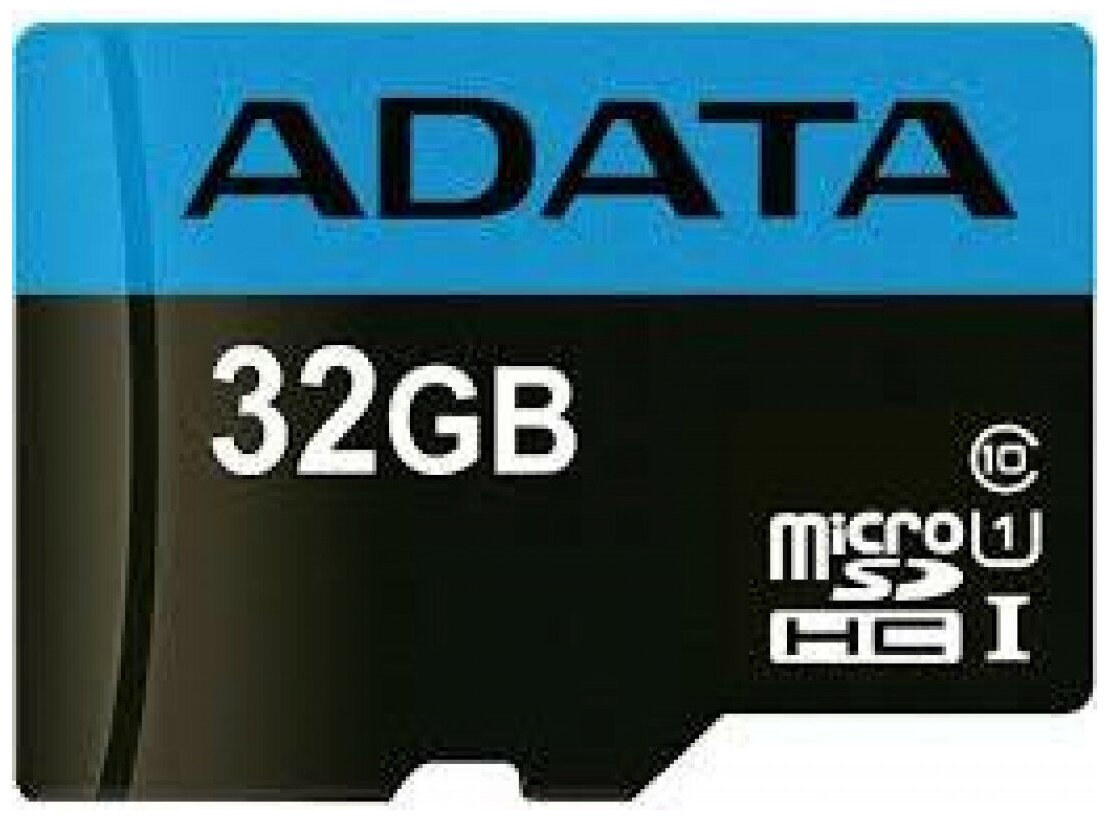 Карта памяти Adata microSDHC Premier Class 10 UHS-I U1 (30/10MB/s) 32GB + ADP