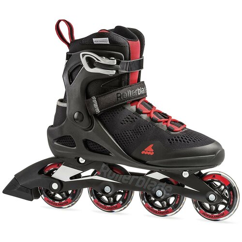 Роликовые коньки Rollerblade 2020 Macroblade 80 Black/Red (см:28)