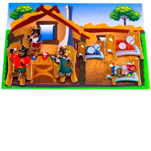 Развивающие игры на липучках из фетра. Игра-сказка 