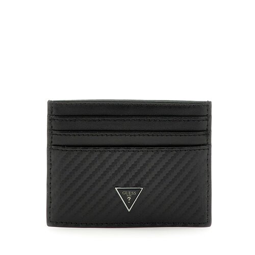 Картхолдер GUESS фактура зернистая с тиснением черный 5999₽