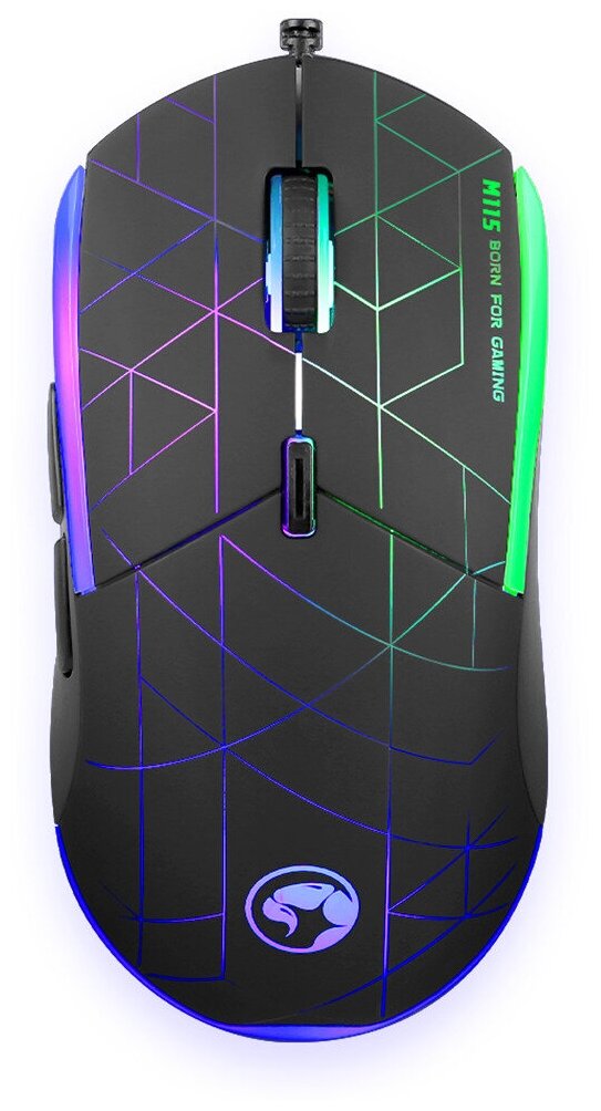 Мышь игровая MARVO M115 6 кн
