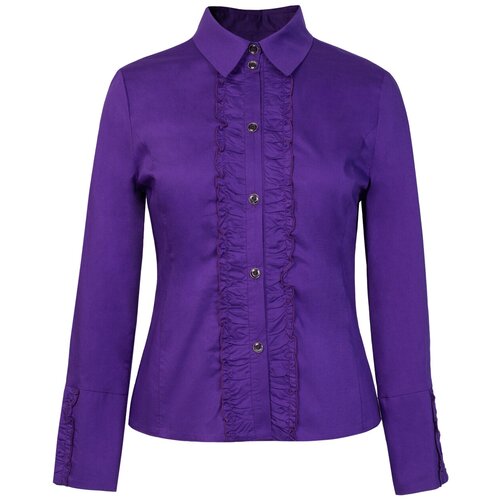 Блуза Mila Bezgerts, размер 44, фиолетовый