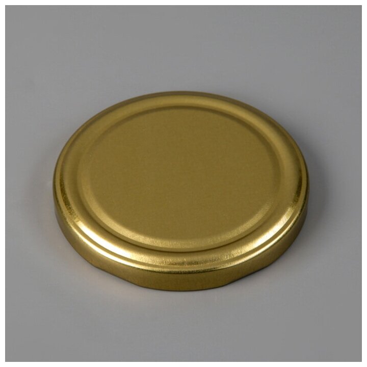 Крышка для консервирования «Елабуга» ТО-82 мм винтовая литография упаковка 10 шт цвет золотой