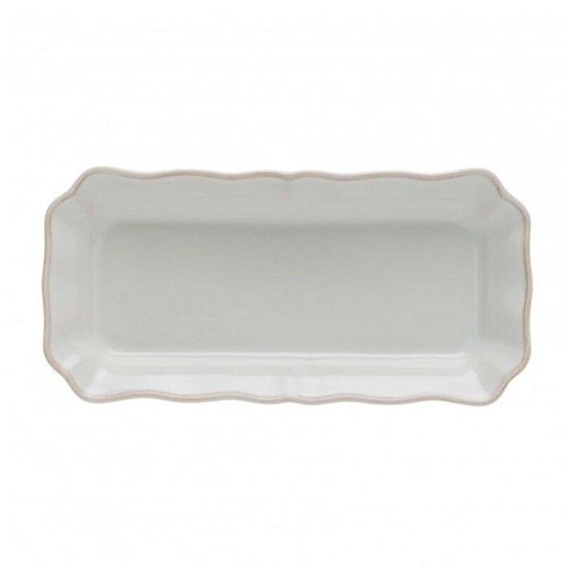 фото Блюдо прямоугольное Alentejo 21x10 см, керамика, цвет белый, Costa Nova, Португалия, TR211-00201Z