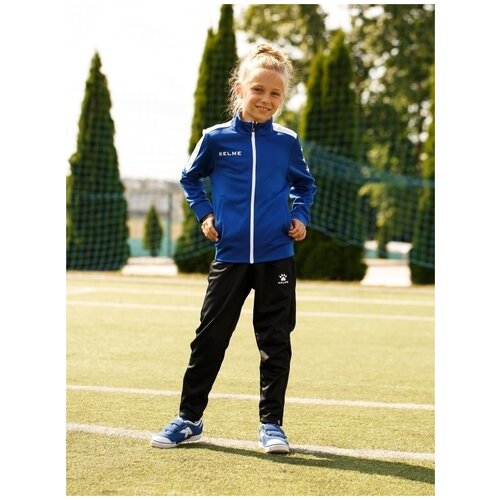 Детский спортивный костюм KELME Tracksuit, черный, размер 150