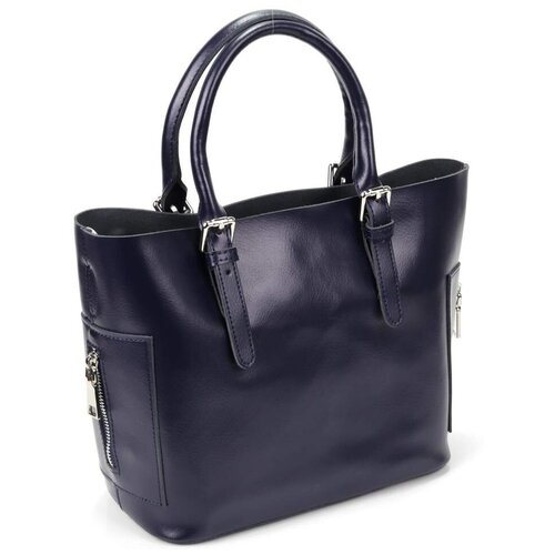 фото Женская кожаная сумка с-52 блек (68461) fuzi house