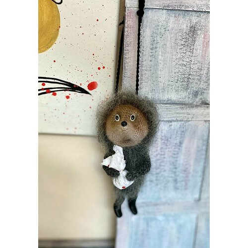 Ежик-игрушка 