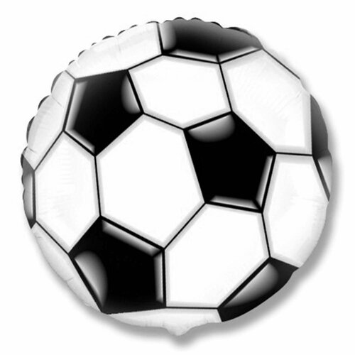 Круг Футбольный мяч 18/45 см блокнот деревянный 13х12 4 воздушные шары
