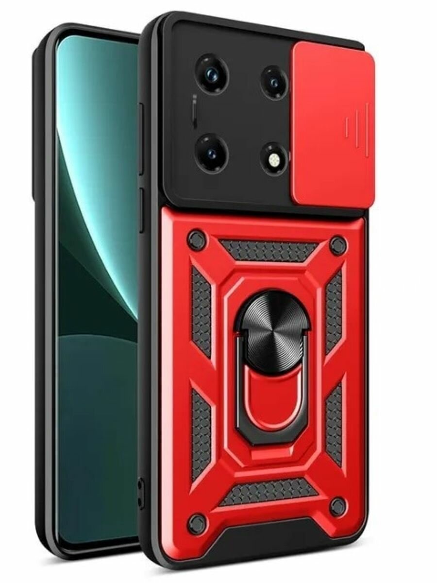 фото Чехол на Infinix Note 30 4G с магнитом и шторкой
