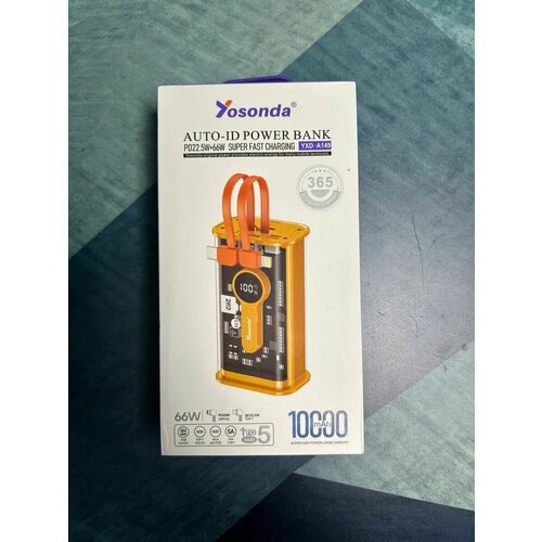 Внешний аккумулятор 10000 mAh YXD-A149 повербанк 244500₽