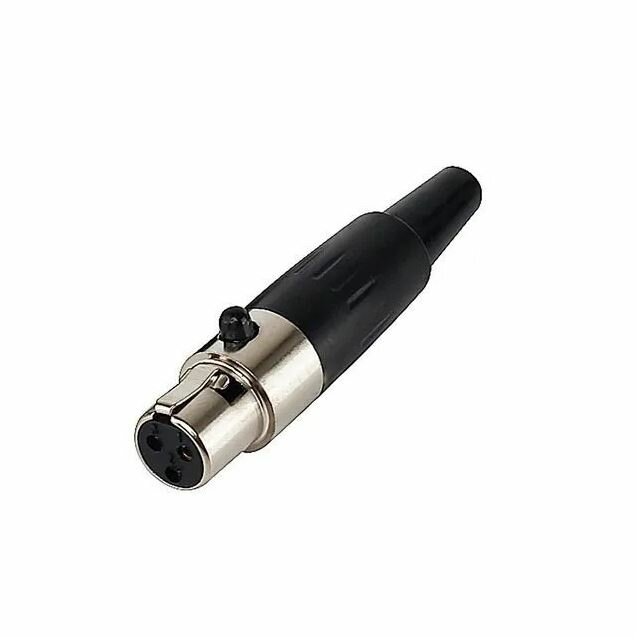 Разъем на кабель Mini XLR 3 Pin (F) Female TUBON 5шт