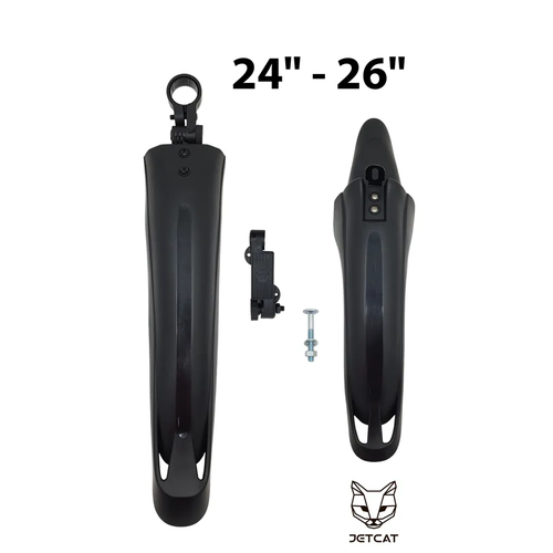 Крылья велосипедные комплект переднеезаднее на Велосипед - JETCAT - Wings - GT- 24 1100₽
