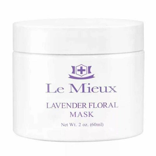 Лавандовая цветочная маска 60 мл Le Mieux Lavender Floral Mask 60 мл укрепляющая маска для глаз 4 шт le mieux eye firming mask 4 шт