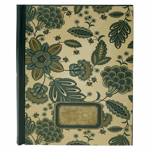 Ежедневник недатированный А5 80 листов Листья твёрдая обложка в клетку глянцевая ламинация справочная информация 416₽