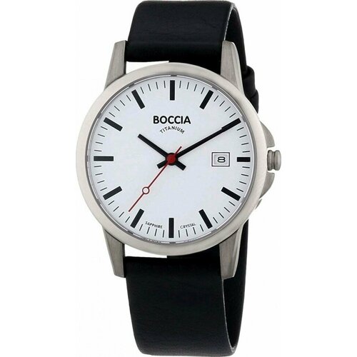 Наручные часы BOCCIA, серебряный наручные часы boccia часы boccia 3264 01 белый